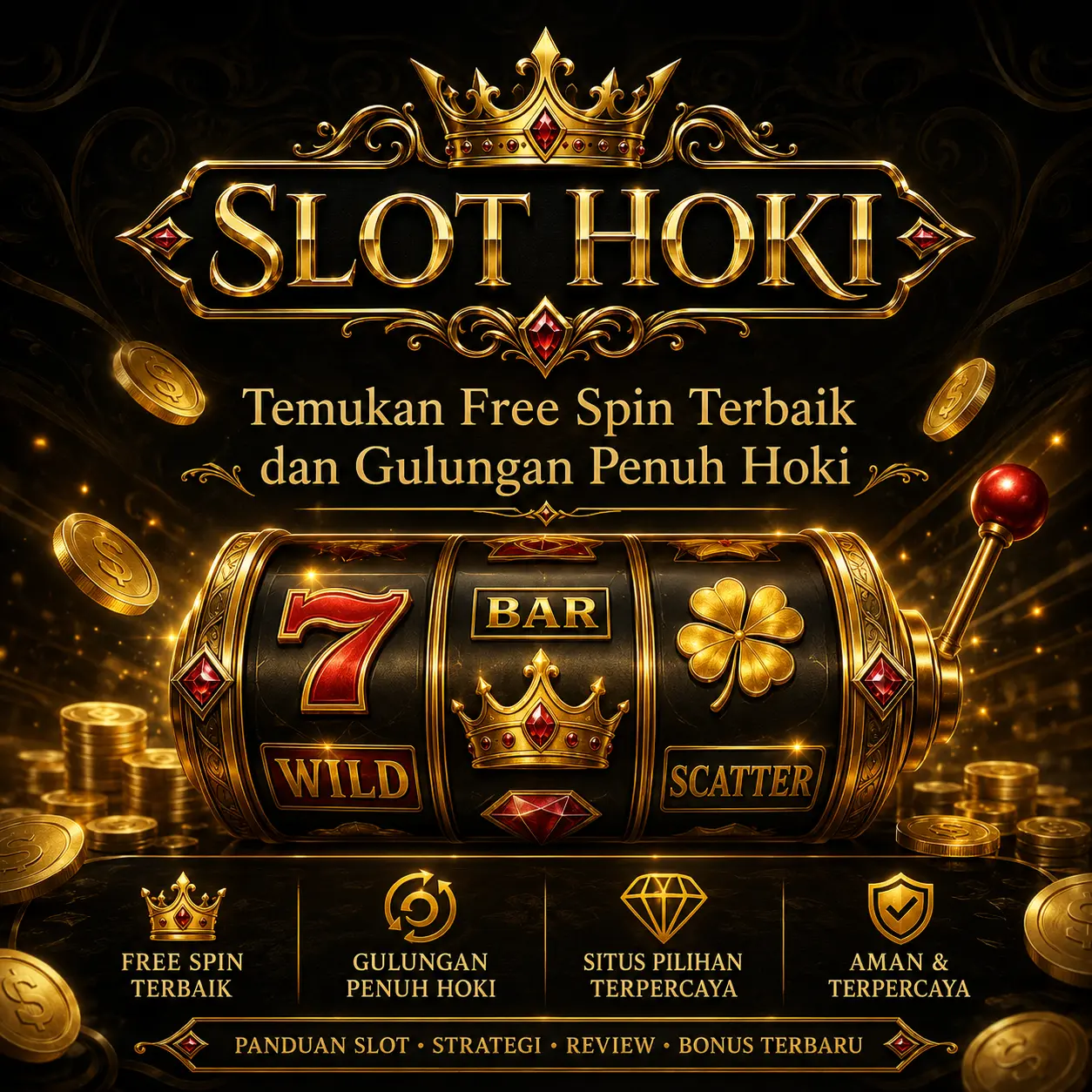 Slot Hoki: Temukan Free Spin Terbaik dan Gulungan Penuh Hoki